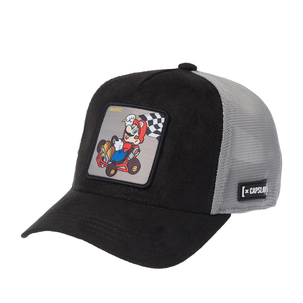 Бейсболка CAPSLAB арт. CL/SMK3/1/PCT/CHE Super Mario Mario (black)