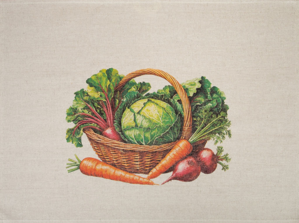 Полотенце 22С142-ШР+К/п.р. 45*60 "Борщ 2" цв. 1 рис. 1310