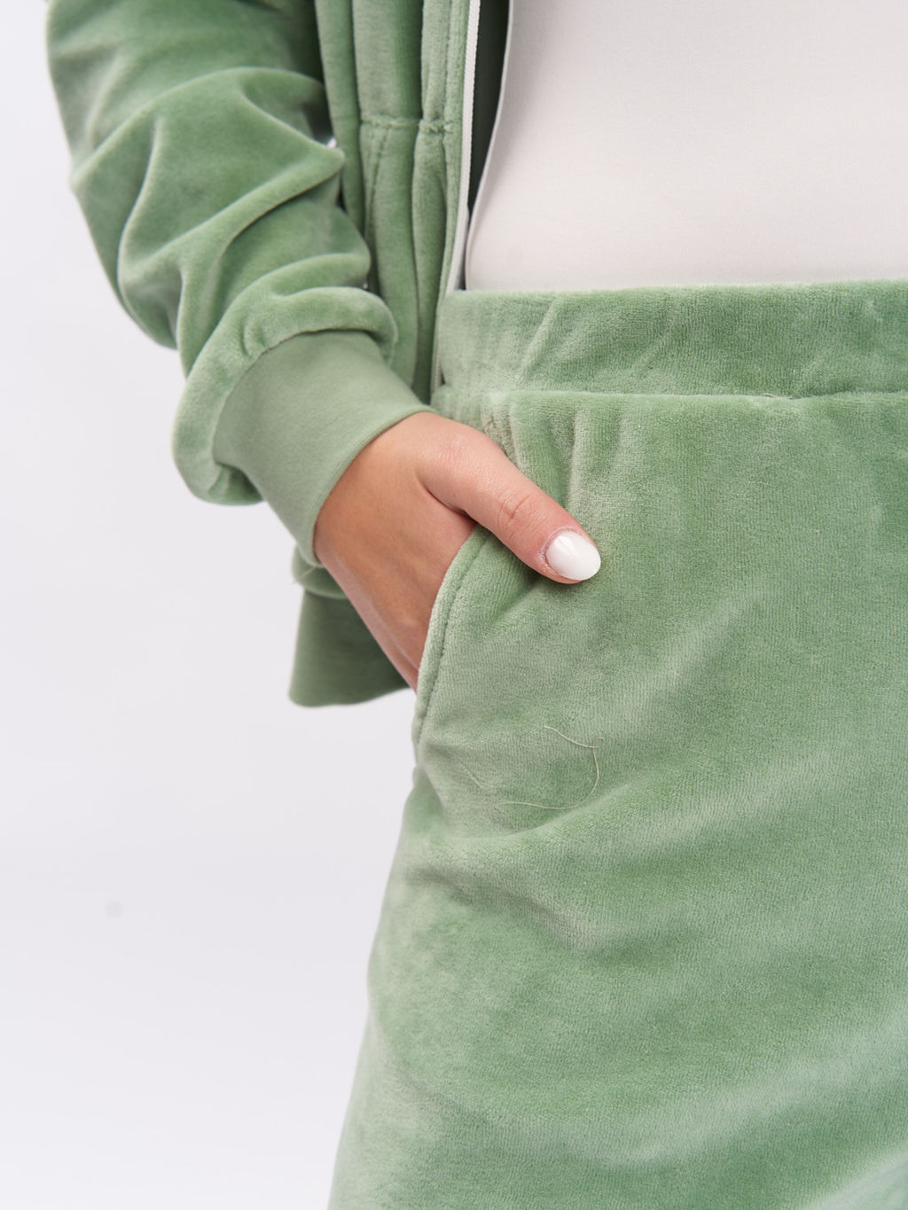 Костюм велюровый KO01046GRN53 - Артесса фото 9