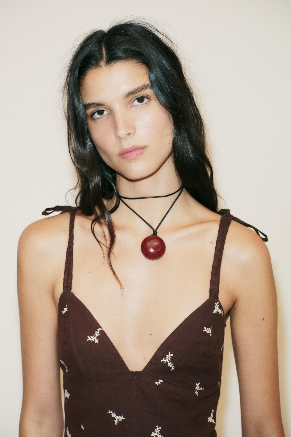 PEPLUM EMBROIDERED TOP - Zara фото 3