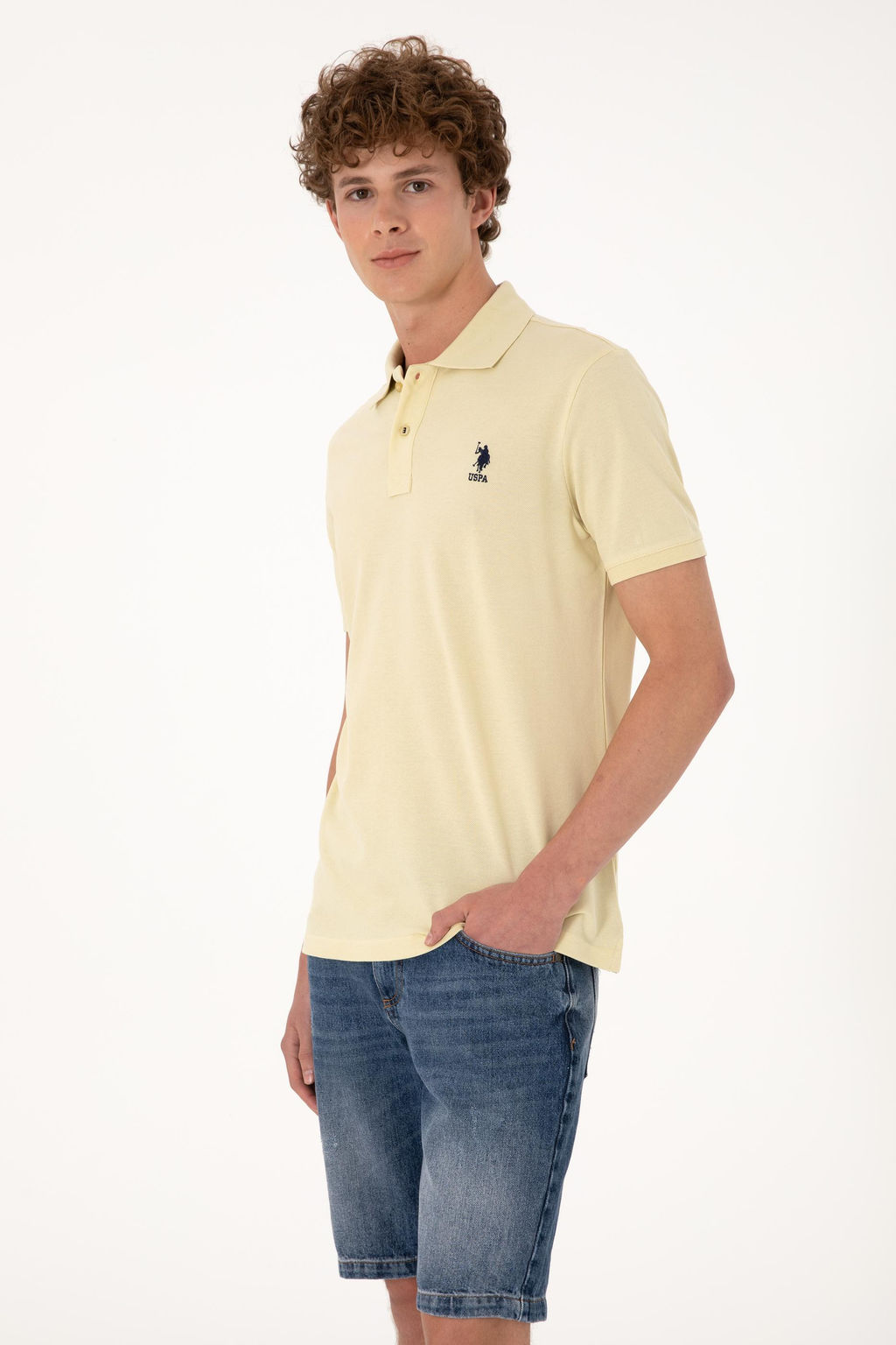 Erkek A__k Haki Basic Ti__rt - U.s. polo assn фото 3