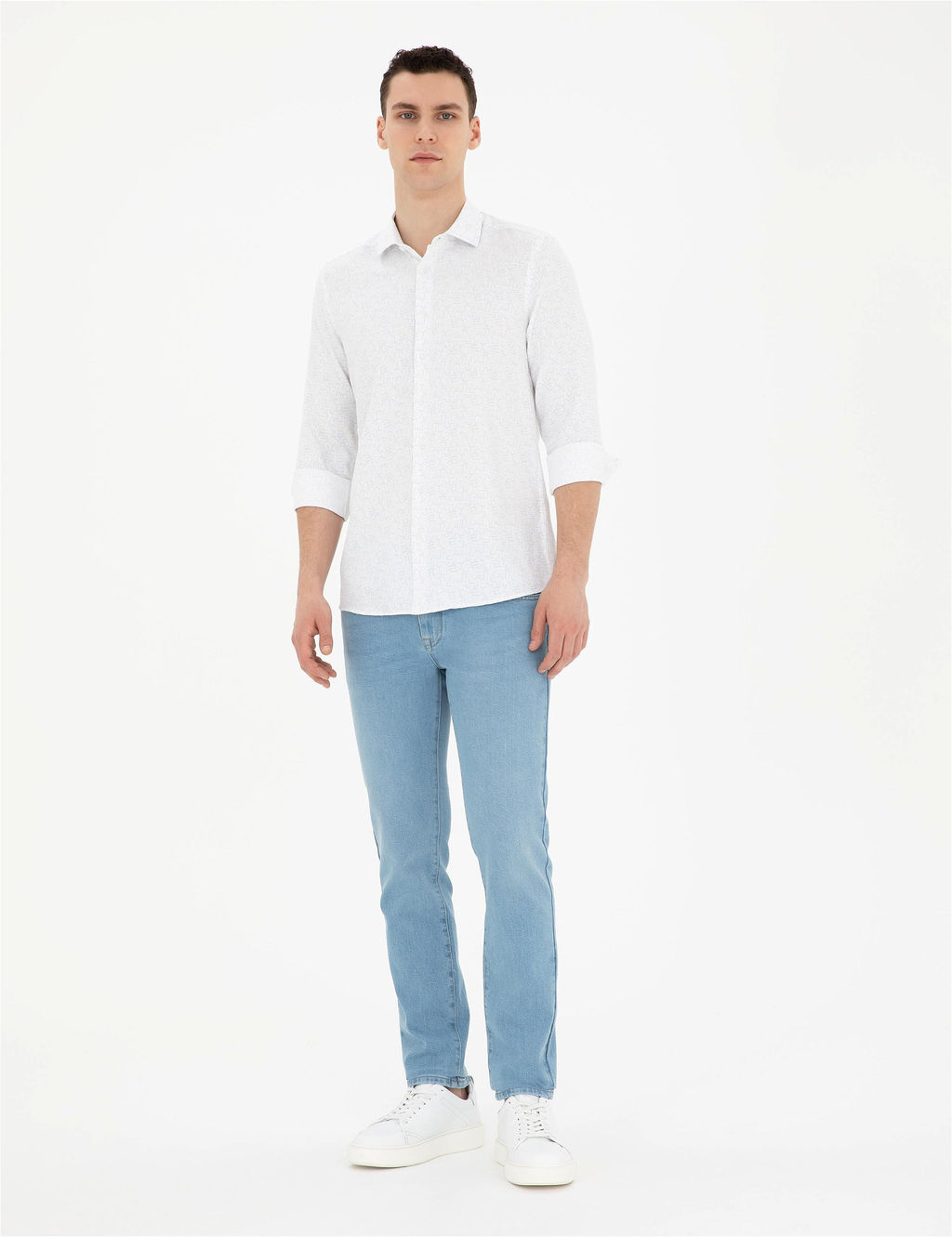 Mavi Regular Fit K_sa Kollu G_mlek - Pierre cardin фото 4