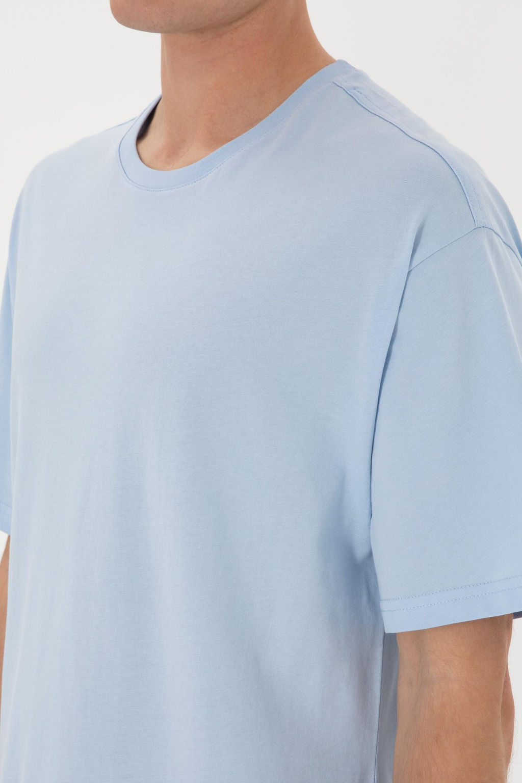 Erkek Bisiklet Yaka A__k Mavi Ti__rt Sepette S_rpriz _ndirim - U.s. polo assn фото 7