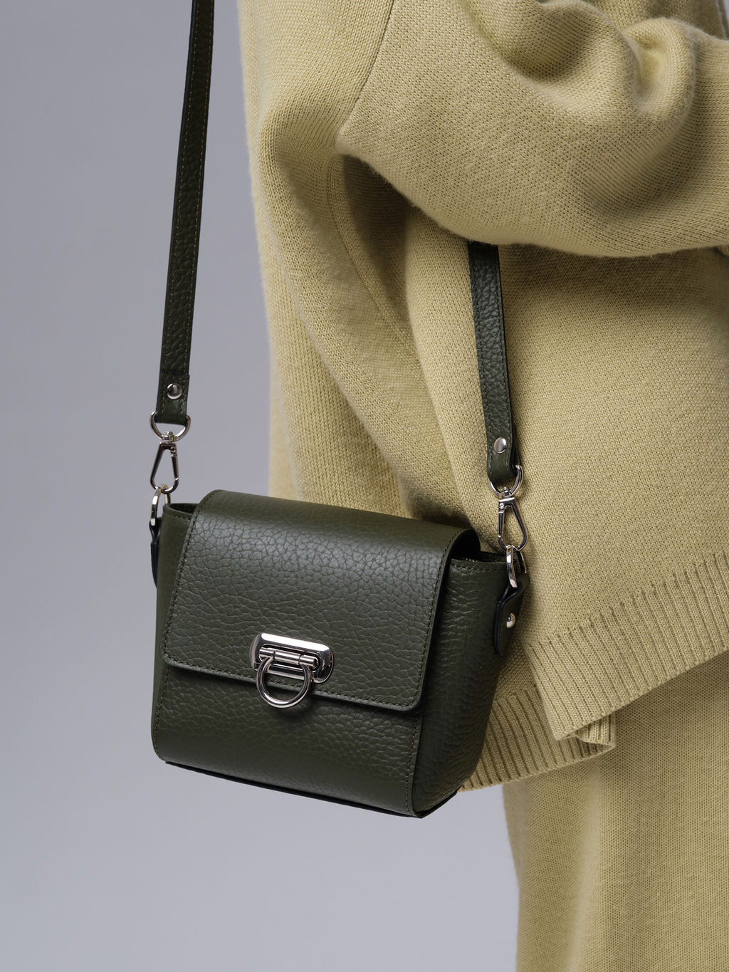 Мини-сумка кросс-боди Azaro 3520 залари/соло