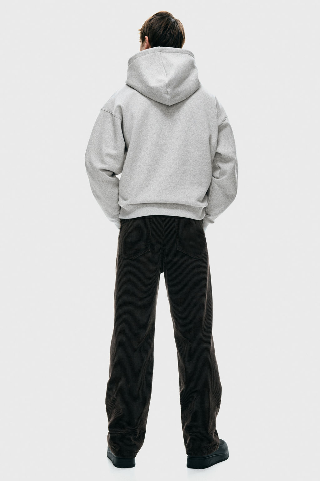 Sudadera estampada con capucha Loose Fit - H&m фото 6