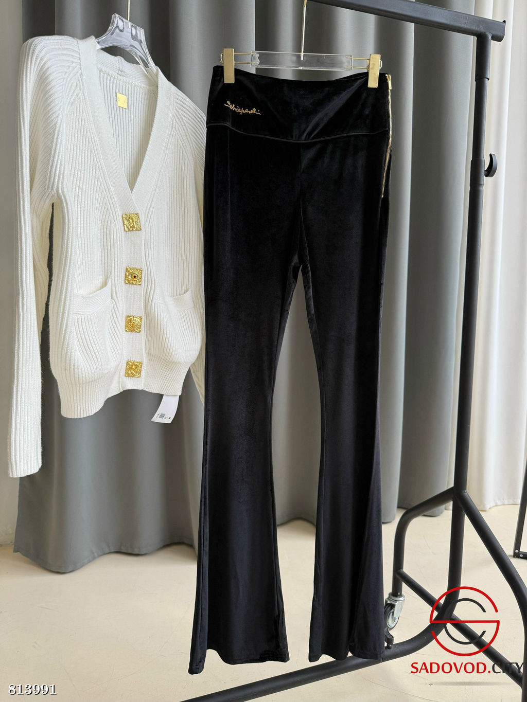 Велюровые штаны женские