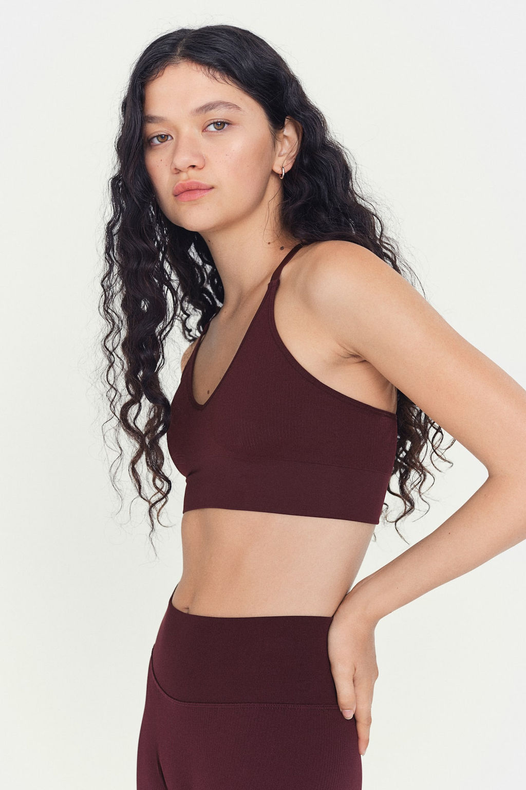 Sujetador de deporte en DryMove Medium Support - H&m фото 3