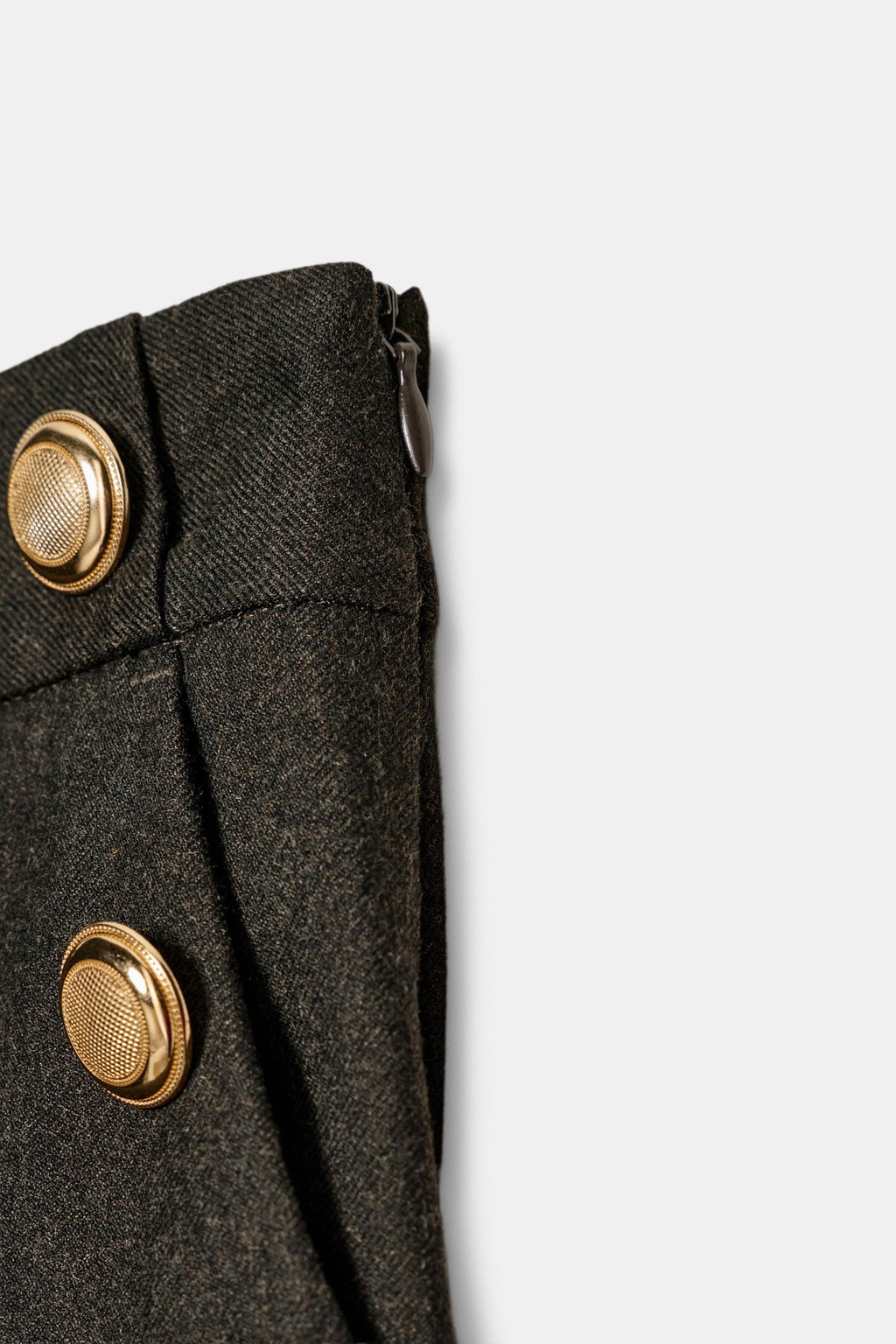 CULOTTE TROUSERS WITH BUTTONS - Zara фото 6