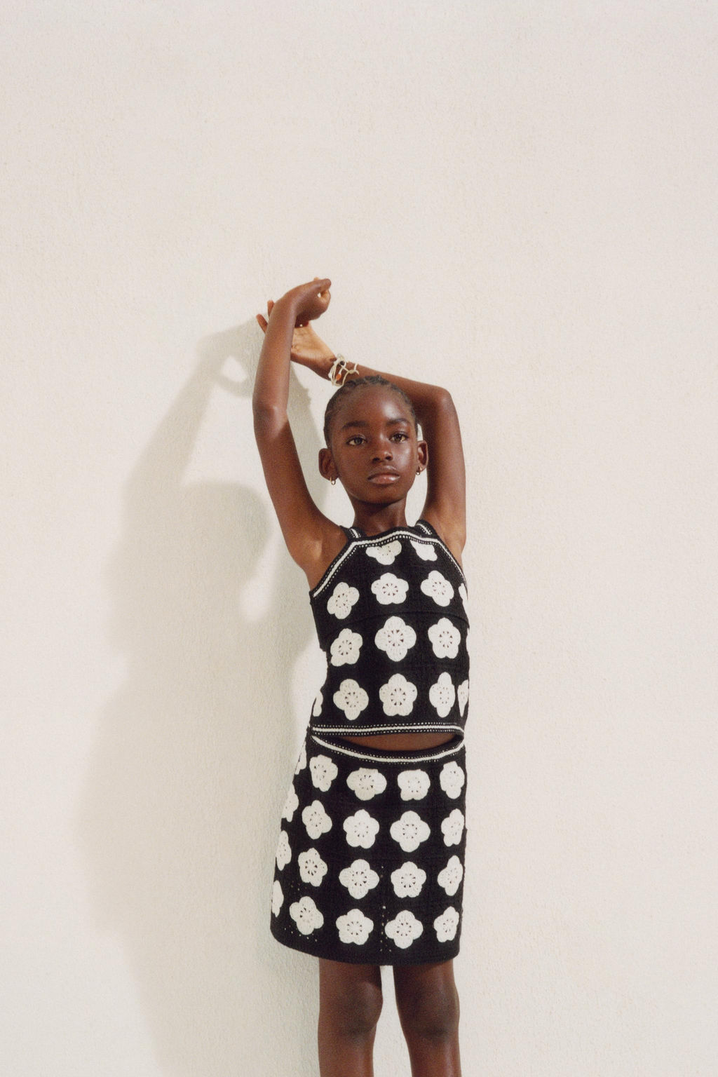 FLORAL KNIT TOP - Zara фото 5