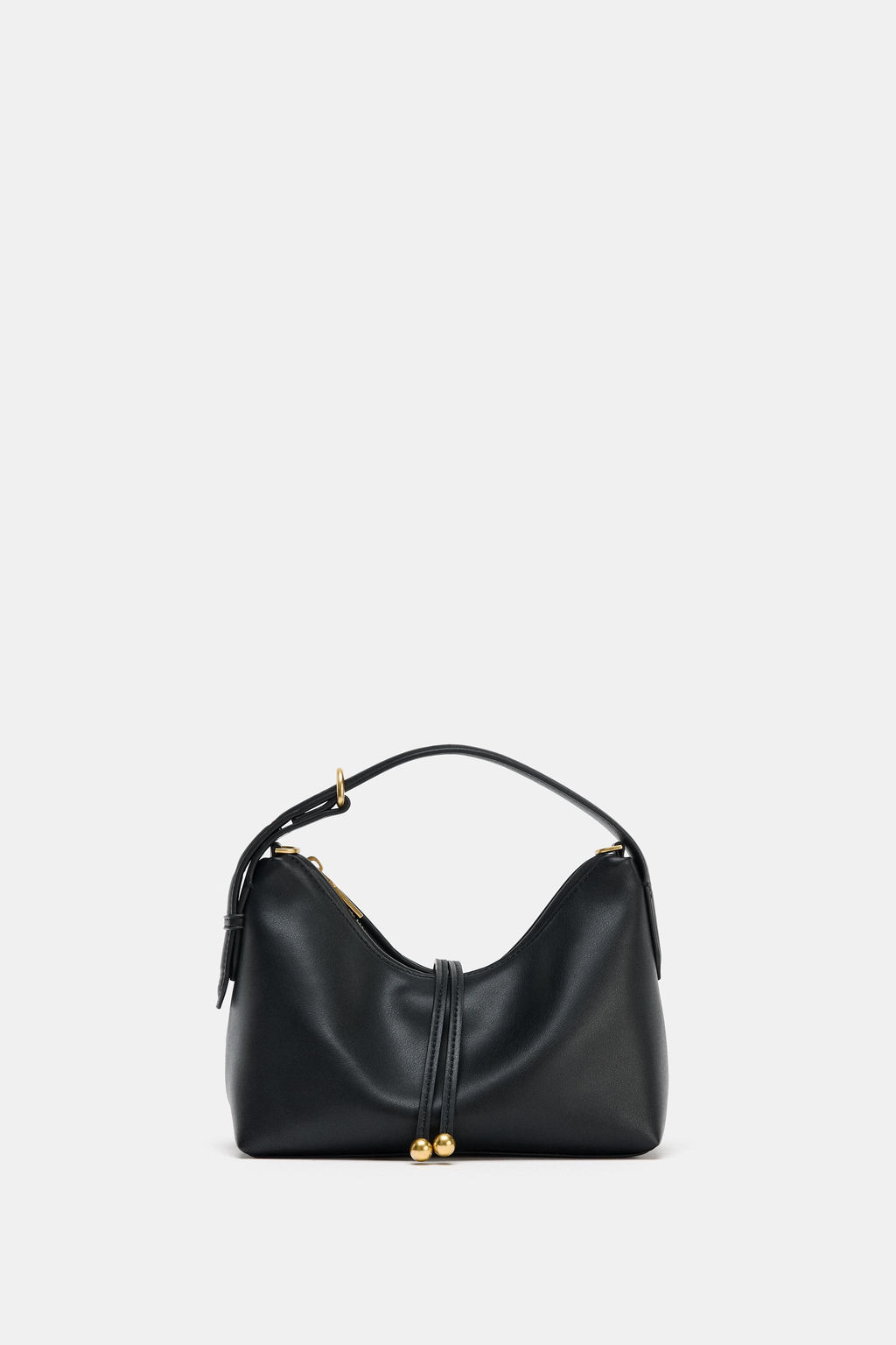 MINI BUCKET BAG WITH BALL DETAIL - Zara фото 4
