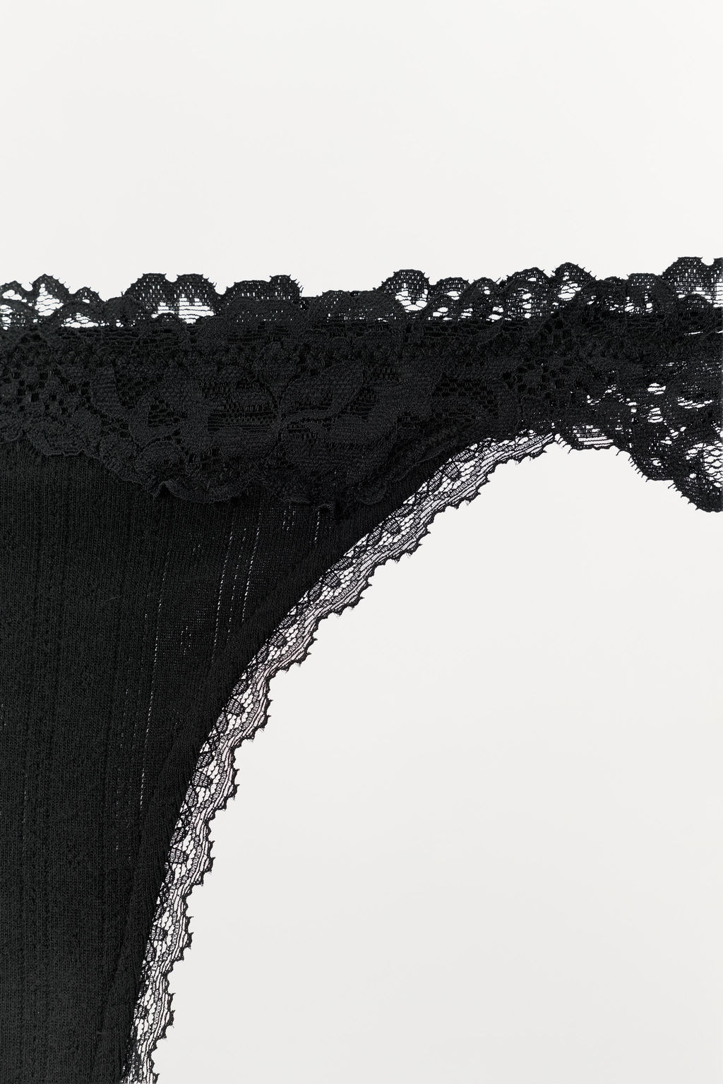 POINTELLE LACE THONG - Zara фото 5