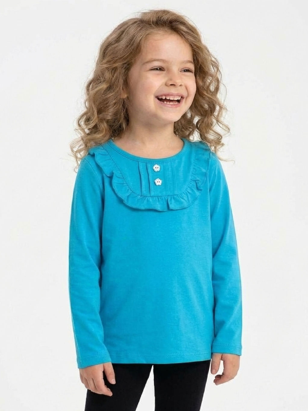 Футболка (лонгслив) UD 1145 розовый - Mini maxi фото 13