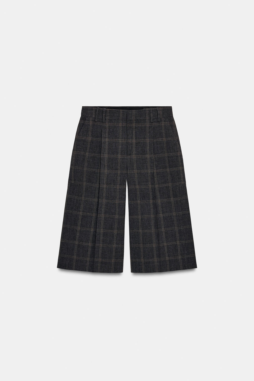 ZW COLLECTION CHECK BERMUDA SHORTS - Zara фото 16