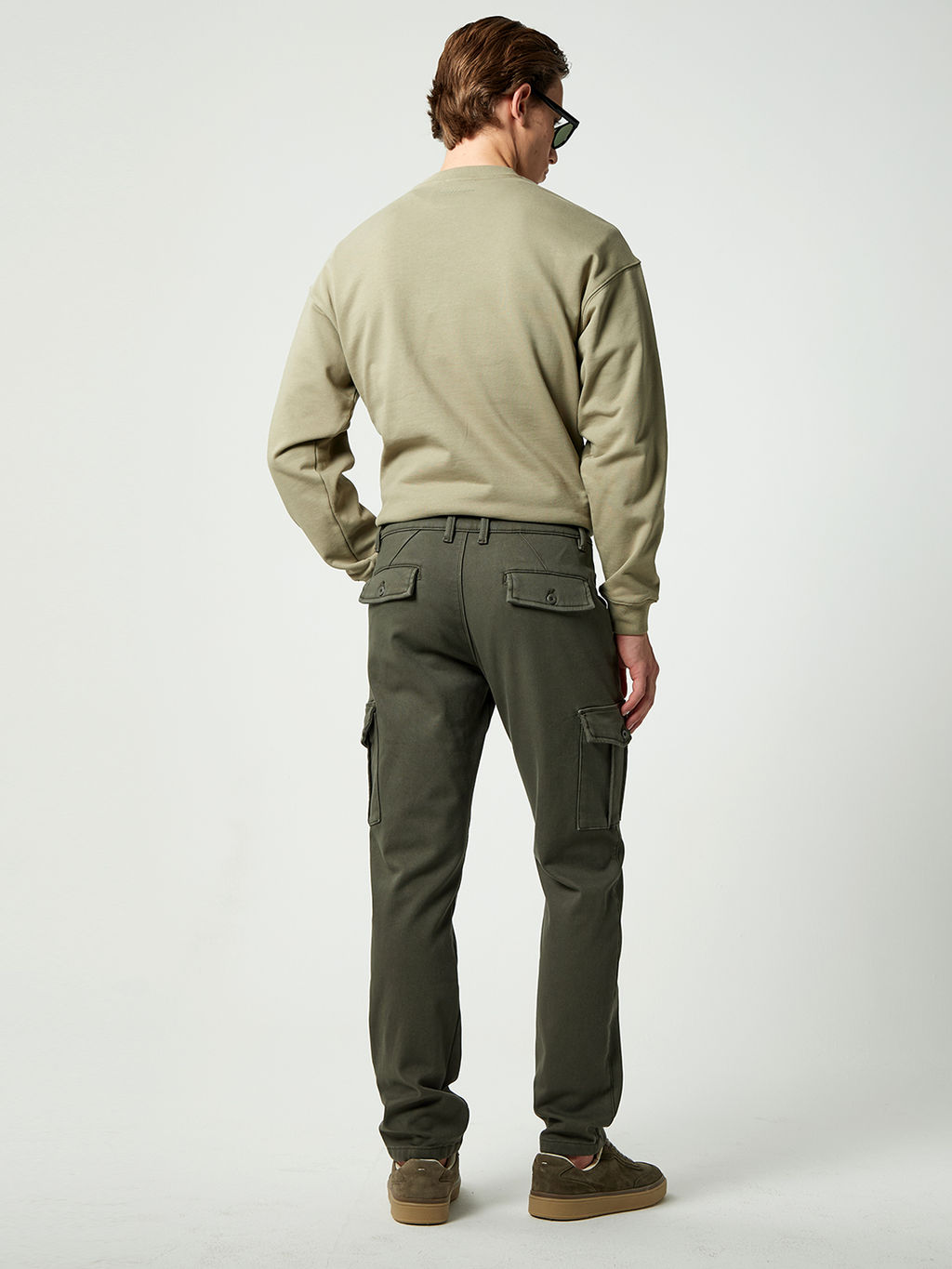 Мужские джинсы Карго утеплённые - Mossmore фото 4