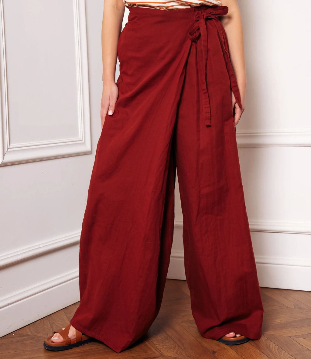 Брюки #КТ88693, терракотовый - Dommod фото 2