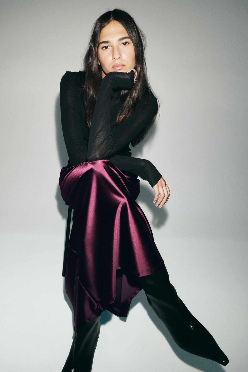 Falda con cord?n de ajuste - H&m фото 4
