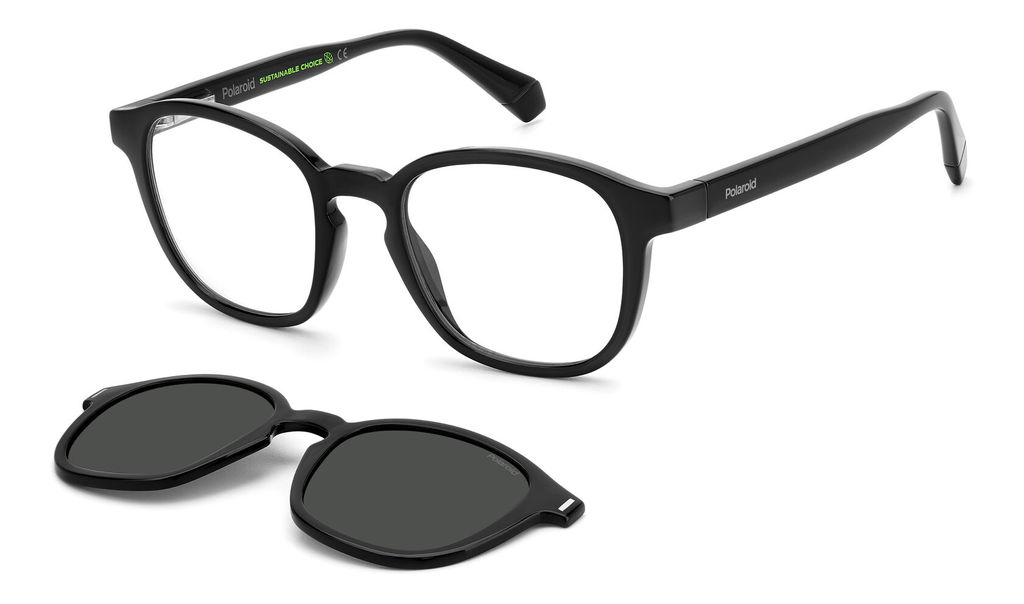 Солнцезащитные очки POLAROID PLD 6203/CS Чёрный, унисекс