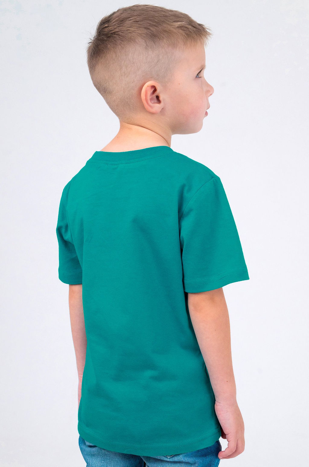 Детская хлопковая футболка Happy Fox фото 34