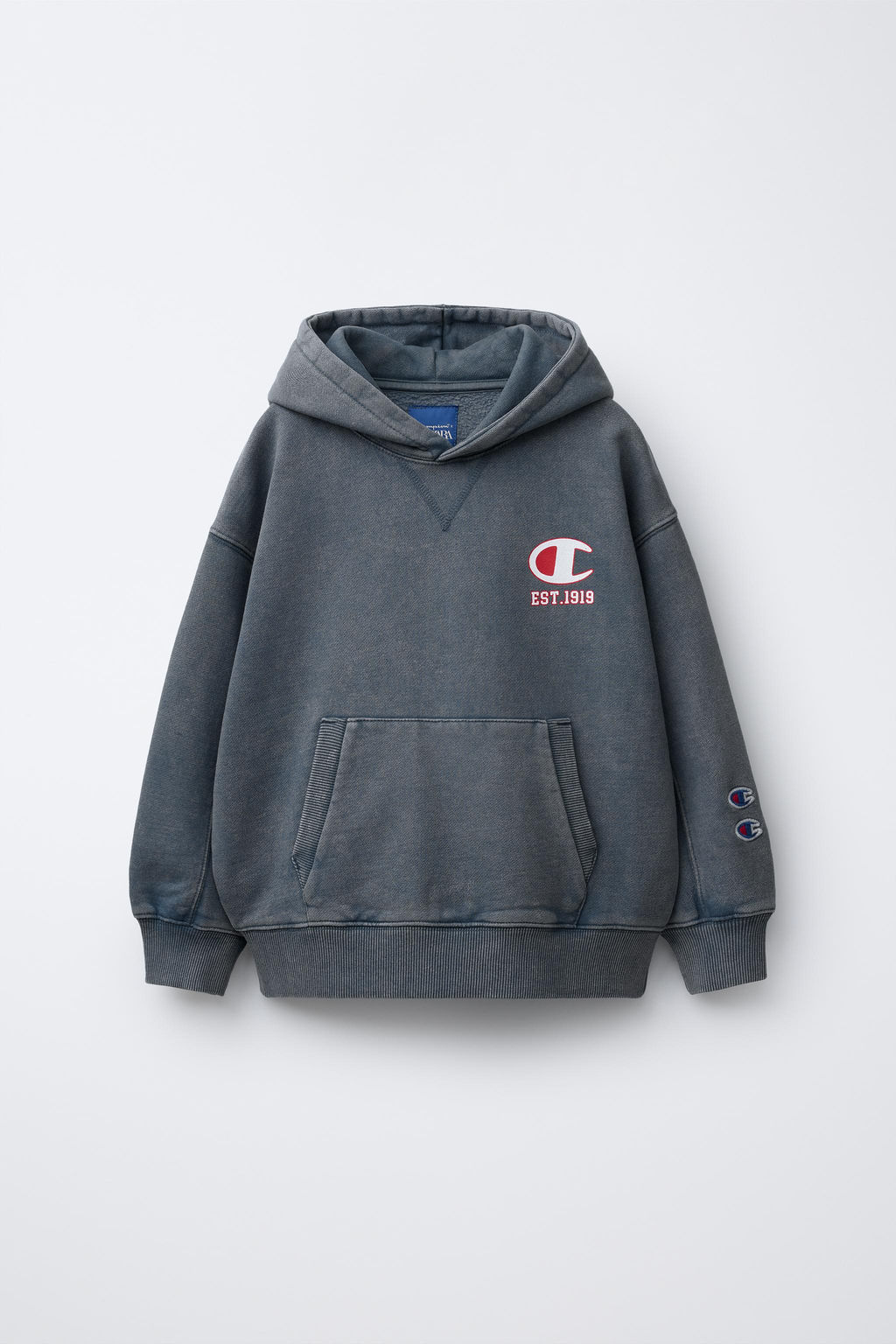 CHAMPION ® X ZARA WASHED EFFECT HOODIE
