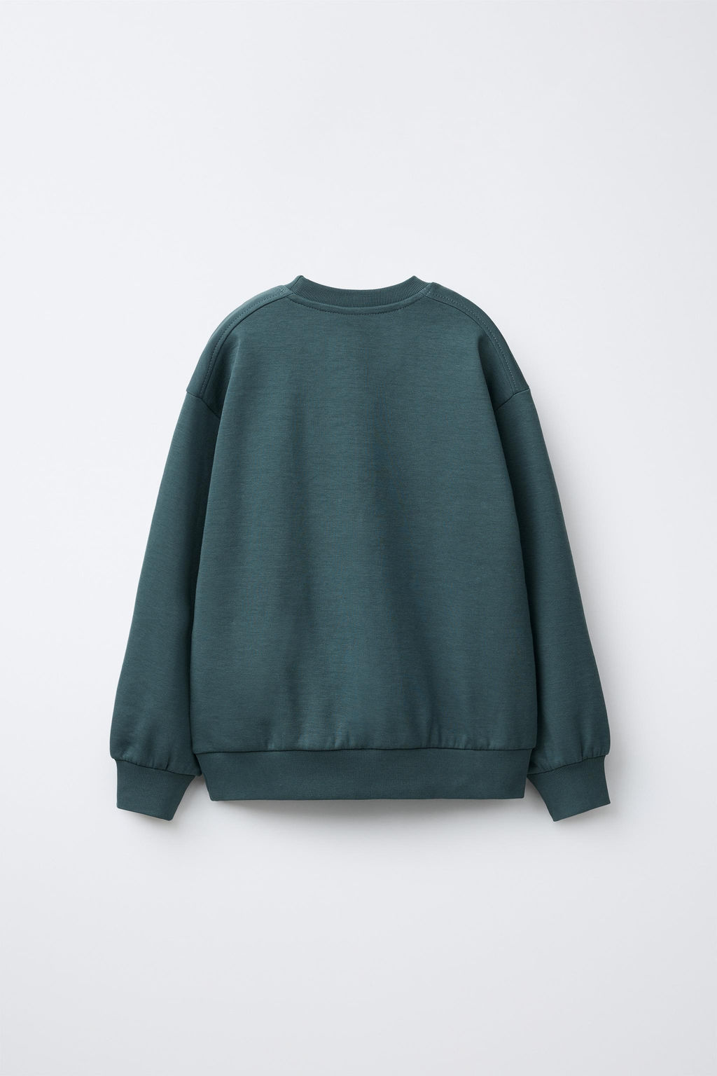 EMBOSSED TEXT INTERLOCK SWEATSHIRT AND JOGGER SET - Zara фото 13