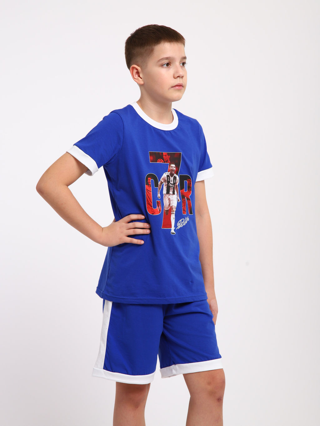 Пижама "Футбол" синий