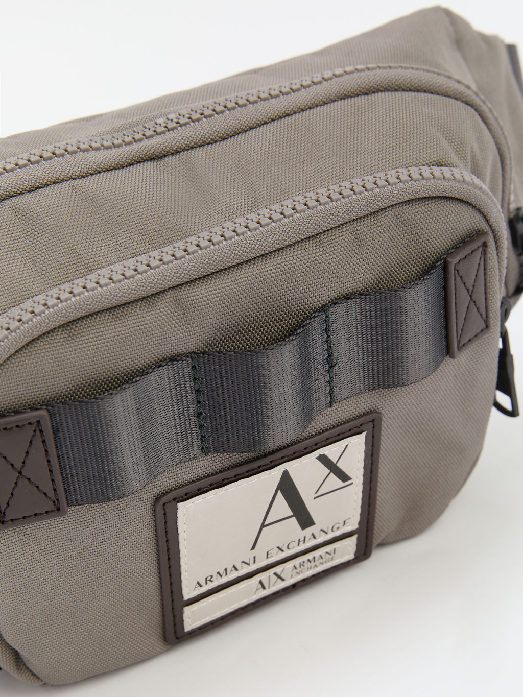 Мужская поясная сумка ARMANI EXCHANGE Артикул 4081478, светло-зеленый  фото 3