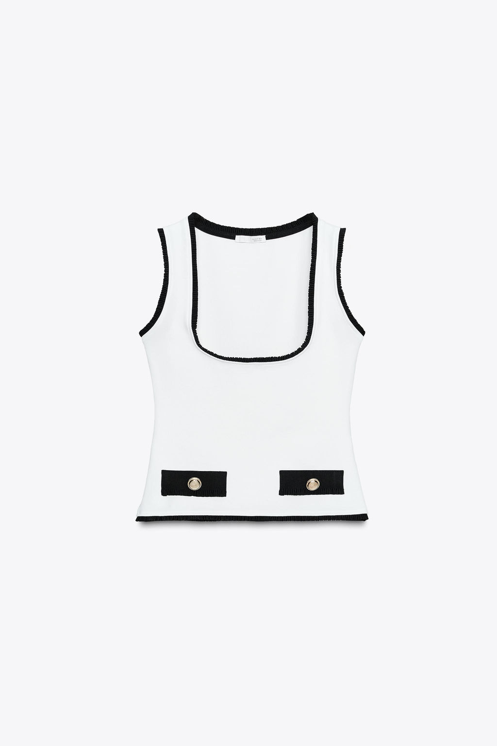 STRETCH CONTOURING WAISTCOAT TOP - Zara фото 5