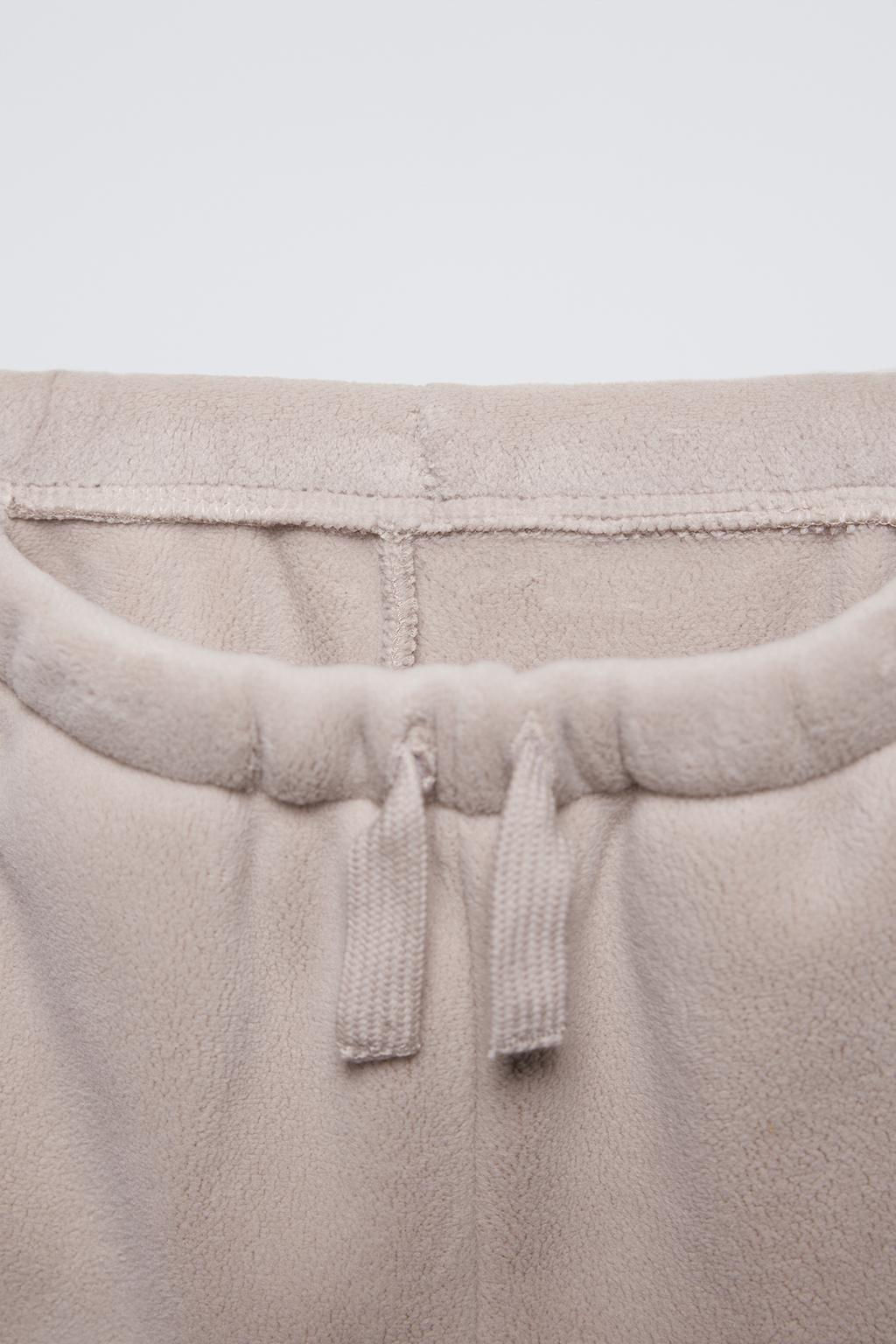 POLAR FLEECE JOGGING TROUSERS - Zara фото 3