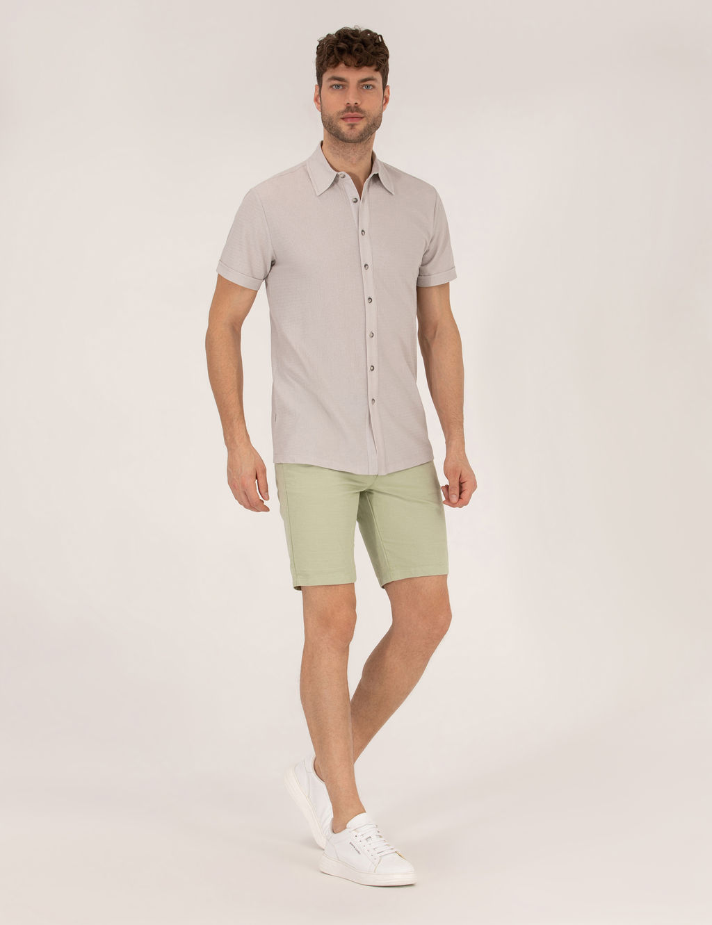 Gri Slim Fit _rme G_mlek