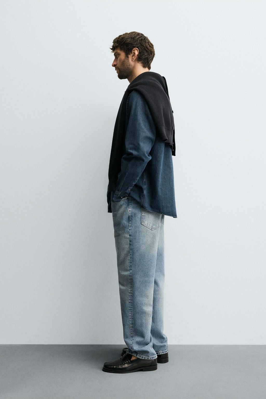 WASHED DENIM SHIRT