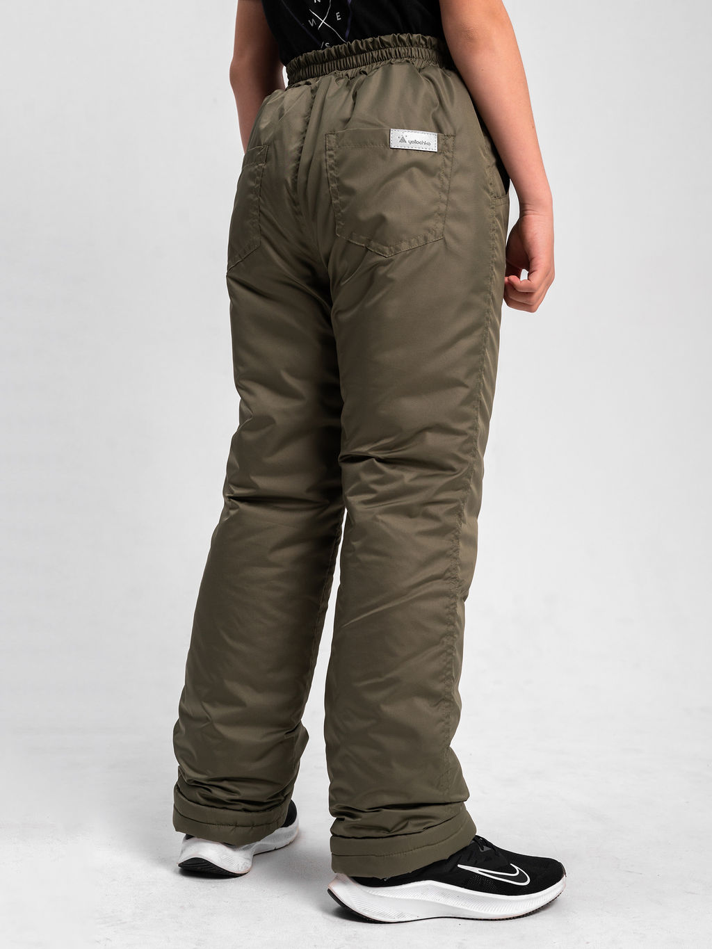 Брюки зимние для мальчика хаки