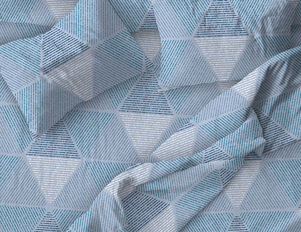 Наволочка 70*70 см, бязь Комфорт (Галактика, синий) - Ивановотекстиль фото 2