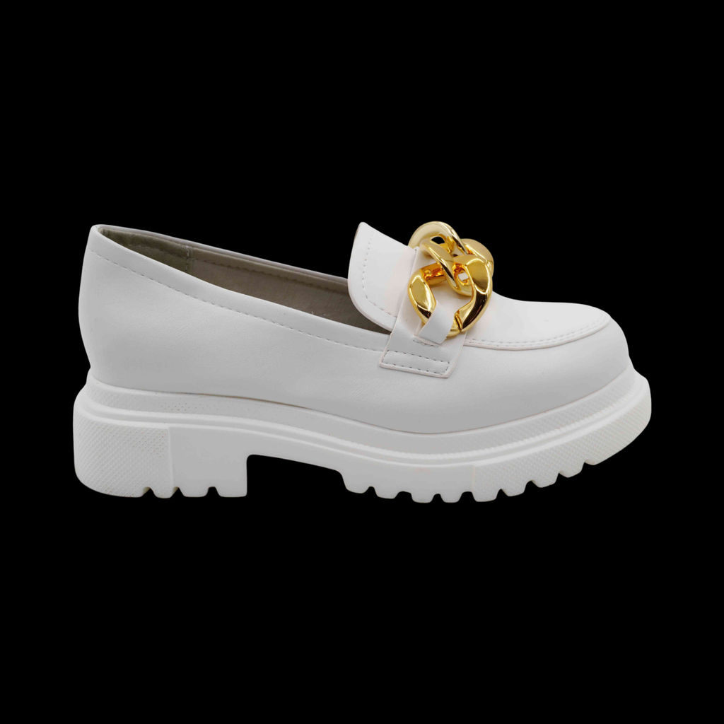 Лоферы AV896-3-5 белые