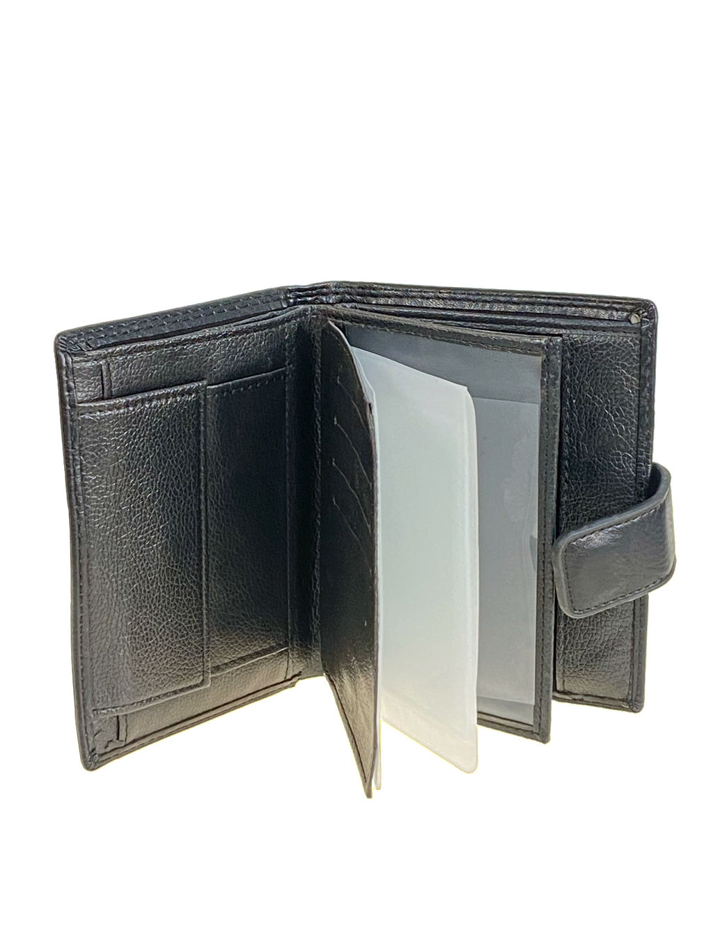 Кошелек-органайзер мужской из искусственной кожи, цвет черный - Greta фото 2
