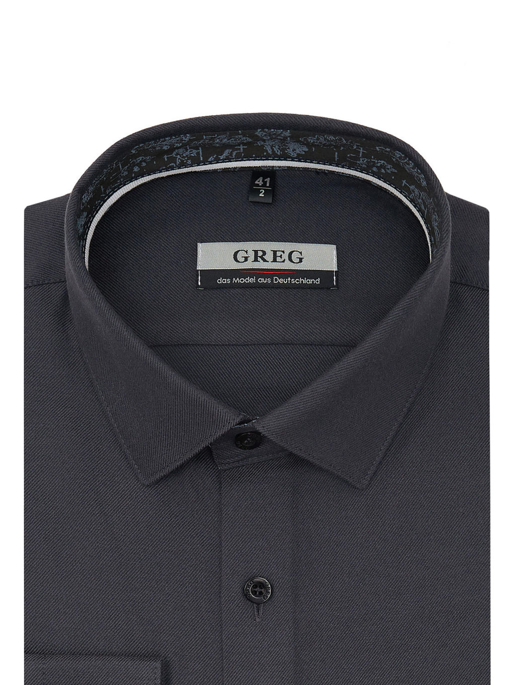 Сорочка мужская длинный рукав GREG S333/239/0210/ZN/1p  фото 3