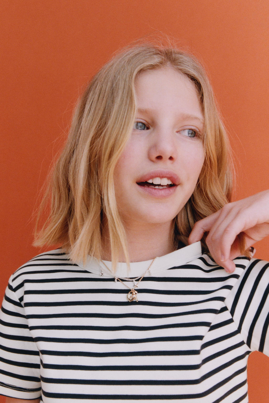 INTERLOCK STRIPED T-SHIRT - Zara фото 11