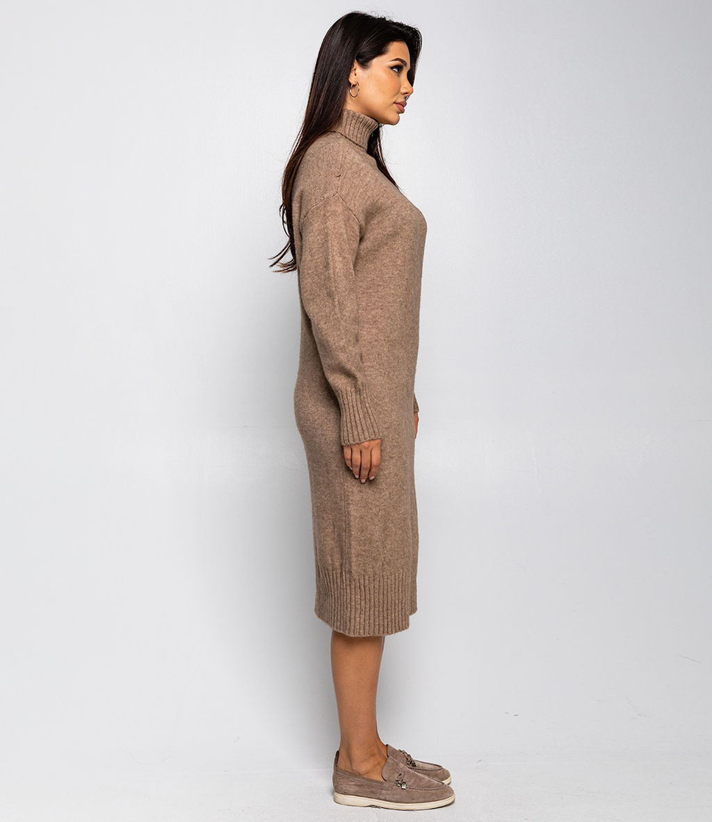 Платье #КТ22353, бежевый - Dommod фото 3