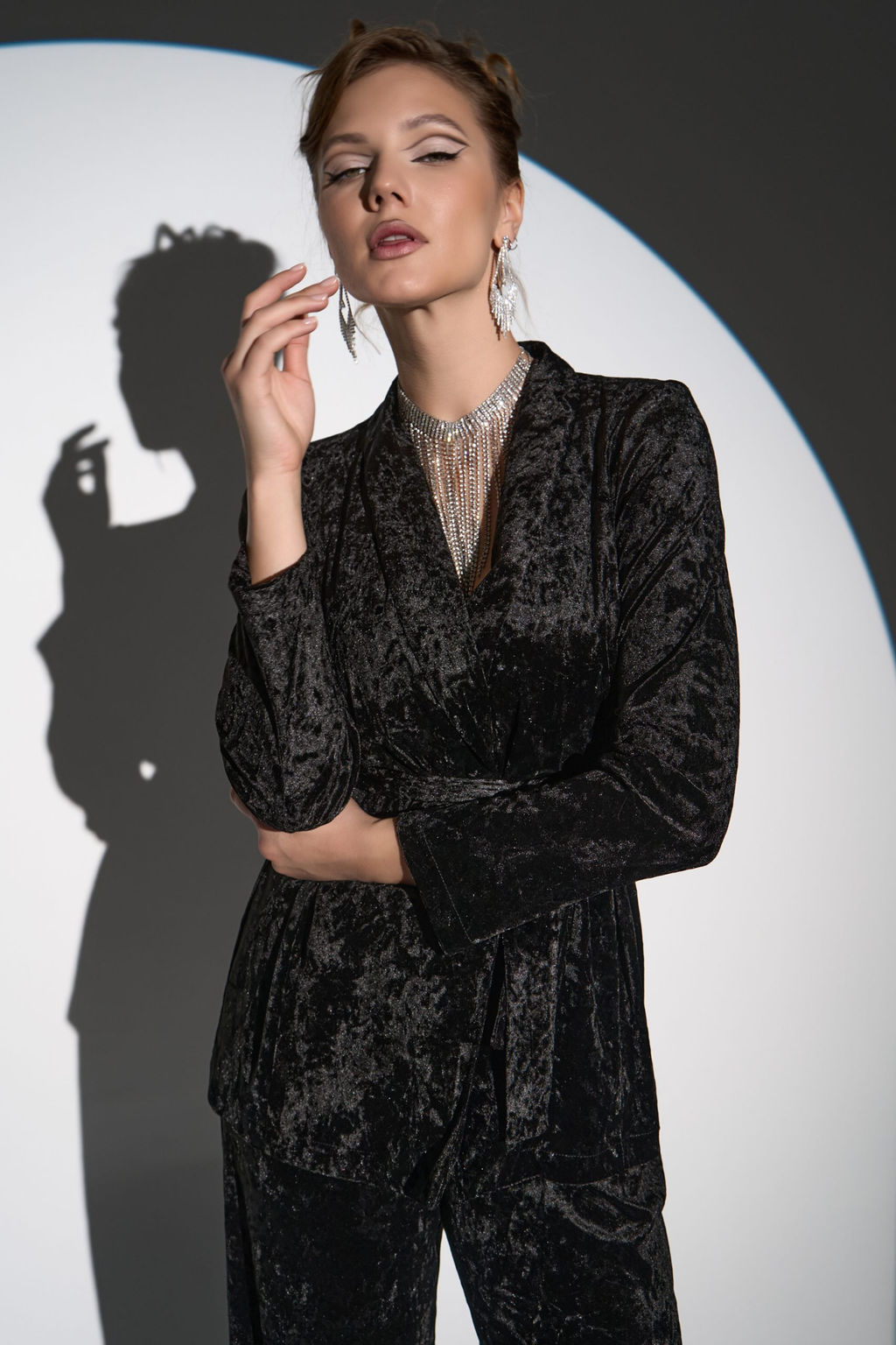 Брюки Эдит (чёрный) - Эльза фото 14