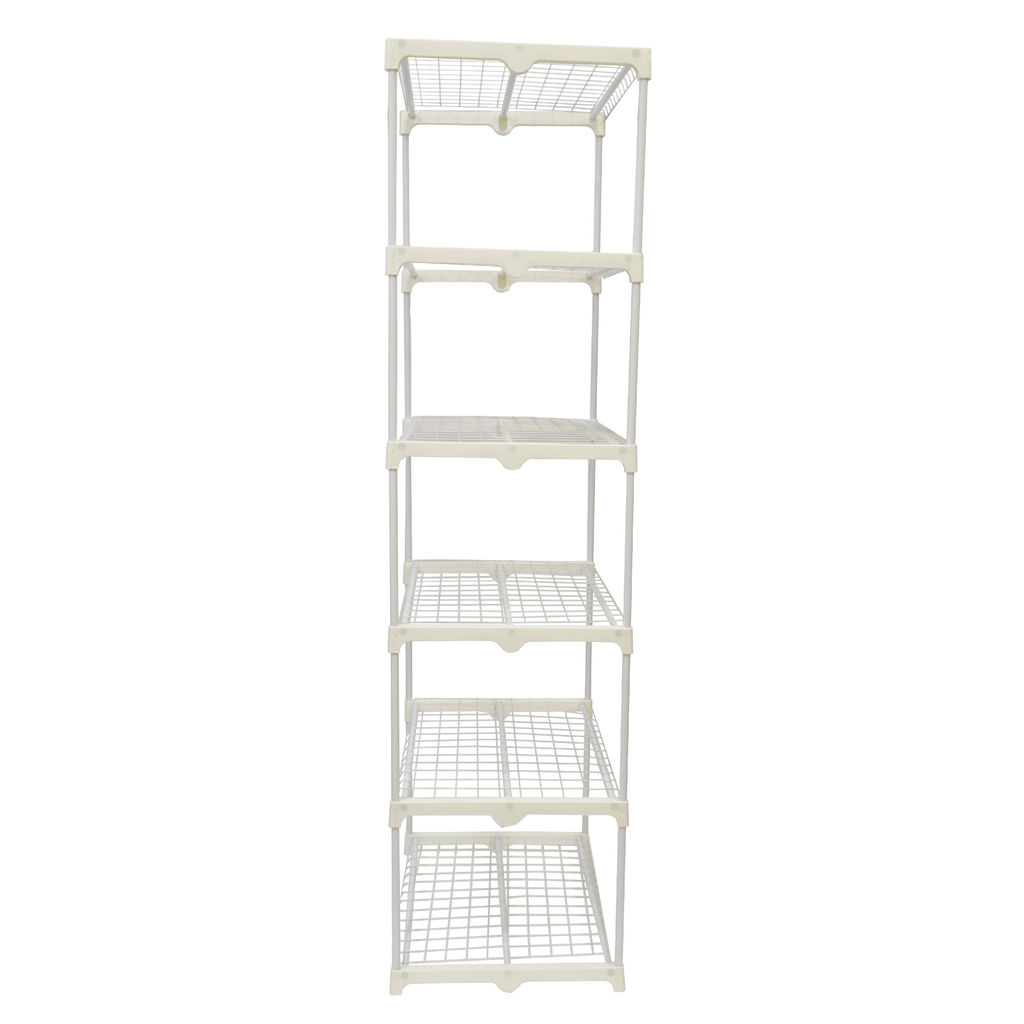 UGH-R30 H190 WHITE/WHITE Парник-стеллаж для рассады, 5 полок, 70x50x190см. Металлическая труба в ПВХ, цвет белый. Тент из армированного полиэтилена 135г/м2, цвет сетки белый. TM ФитоЛето