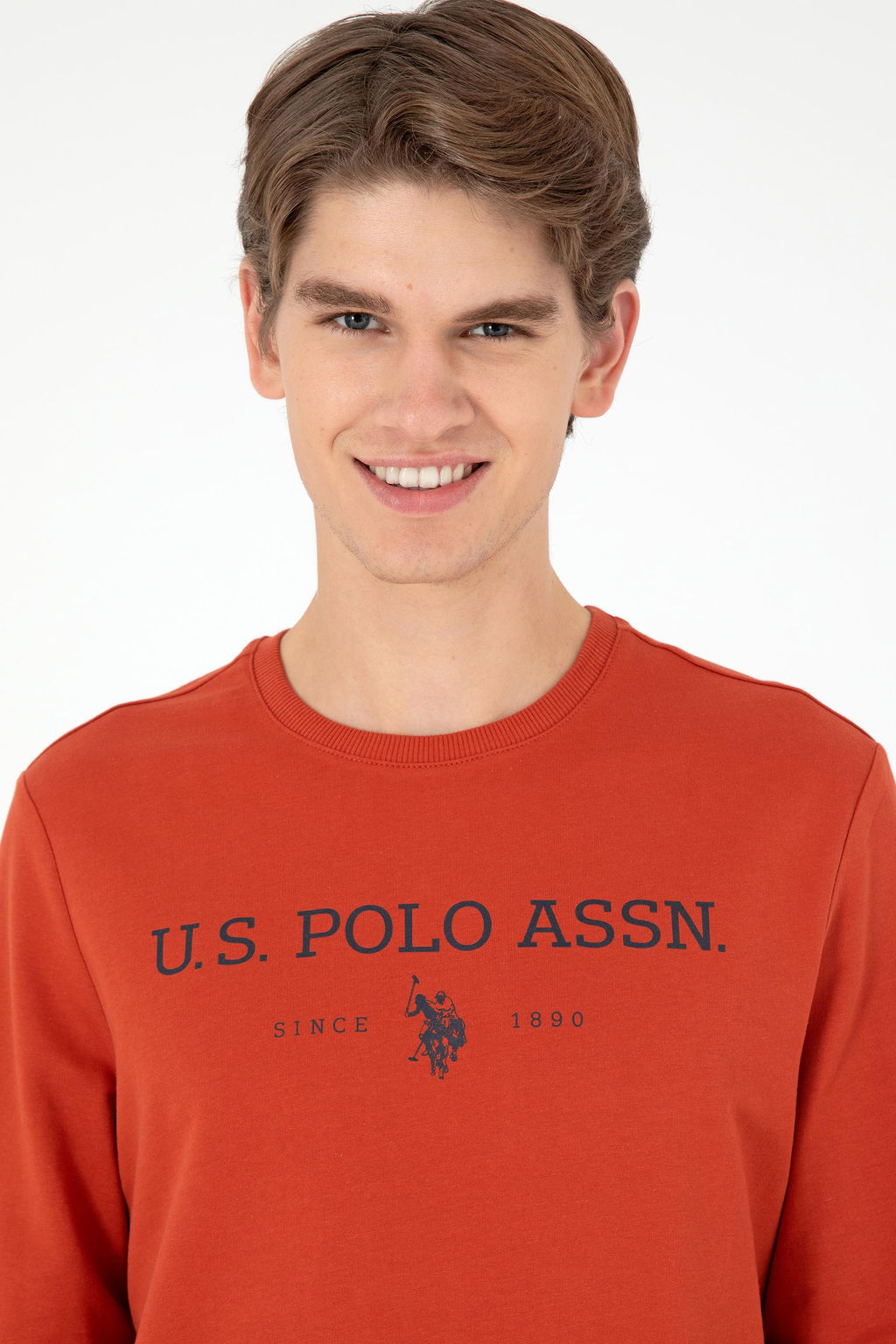 Мужской свитшот с плиткой Неожиданная скидка в корзине - U.s. polo assn фото 2