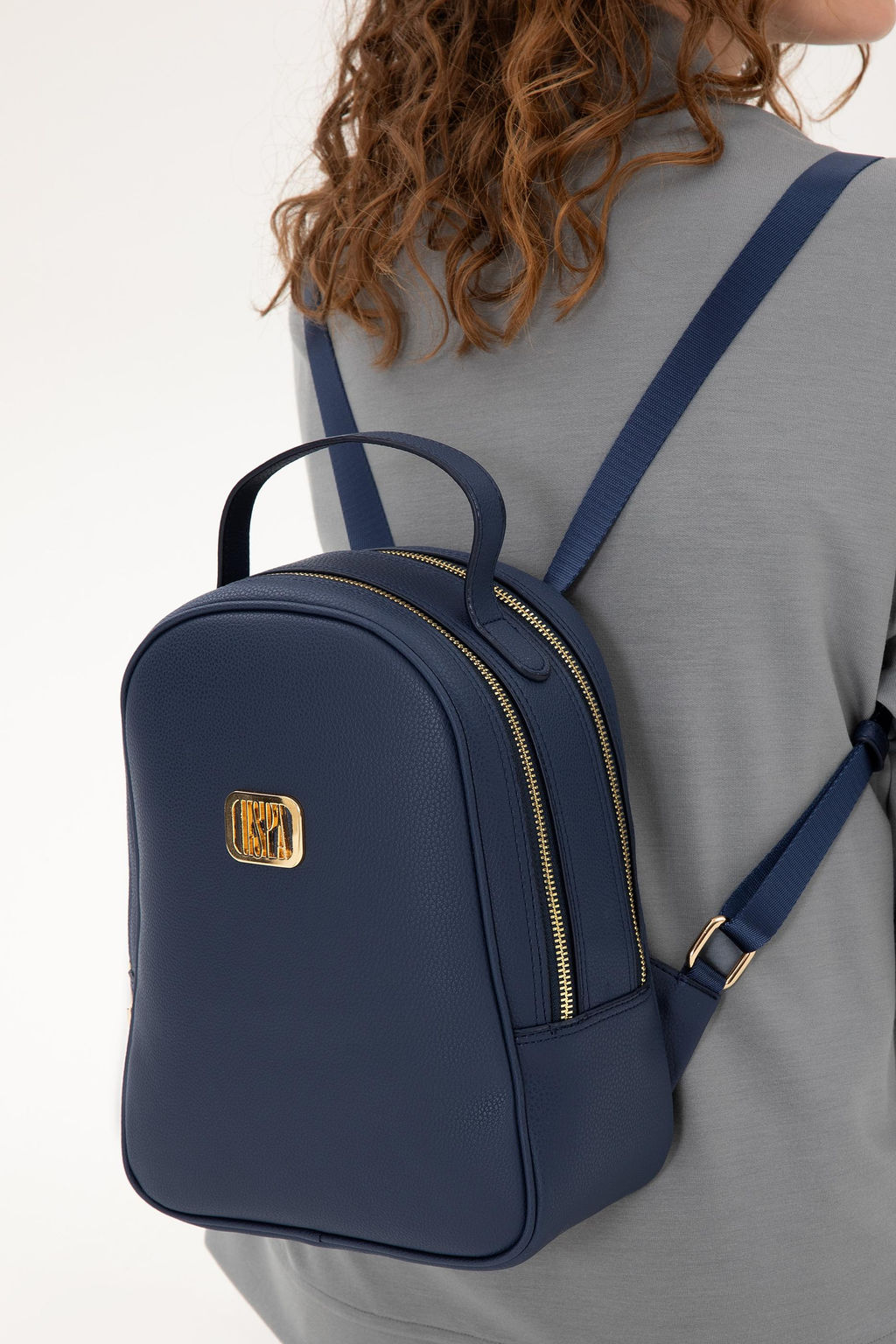 Женский темно-синий рюкзак Неожиданная скидка в корзине - U.s. polo assn фото 2