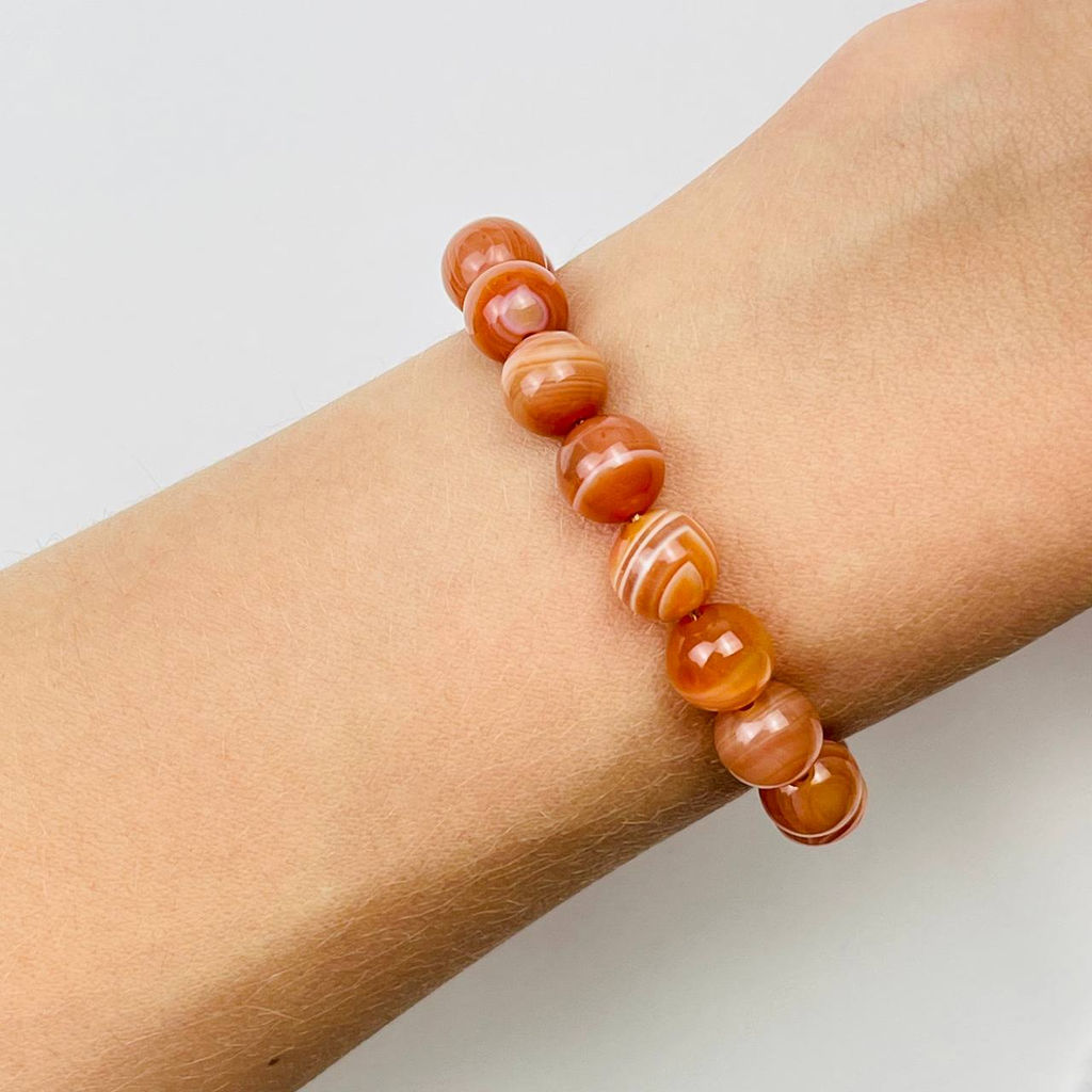 Браслет из Агата 19 см +