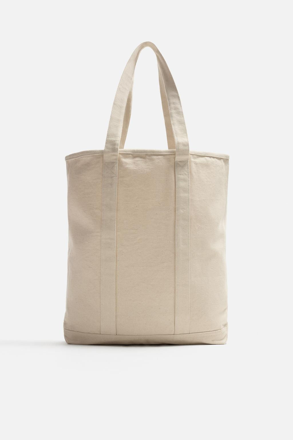 FABRIC SHOPPER BAG - Zara фото 2