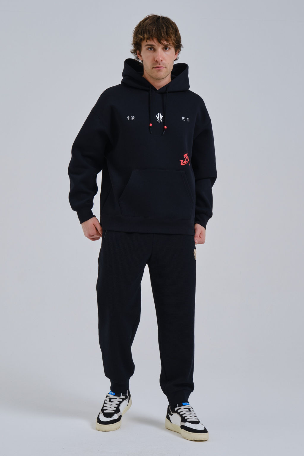 Брюки трикотажные Черный NATURAL POWER Knit Track Pants - Anta фото 8