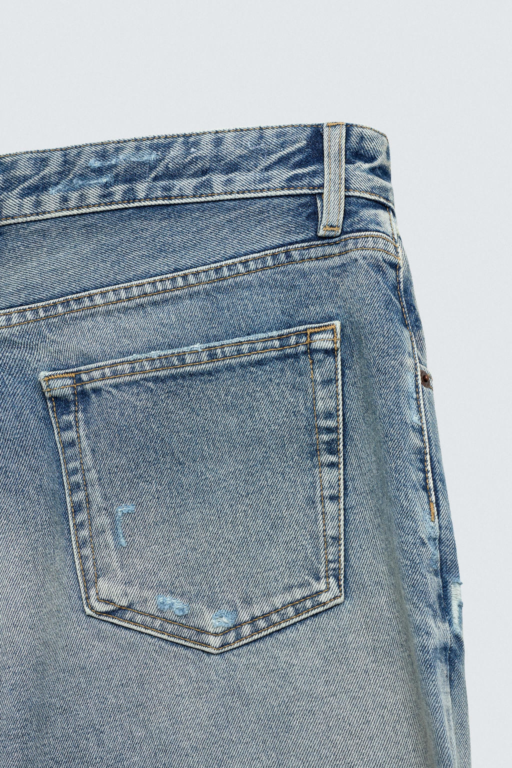 JEANS FLARE FIT / Azul medio - Zara фото 4