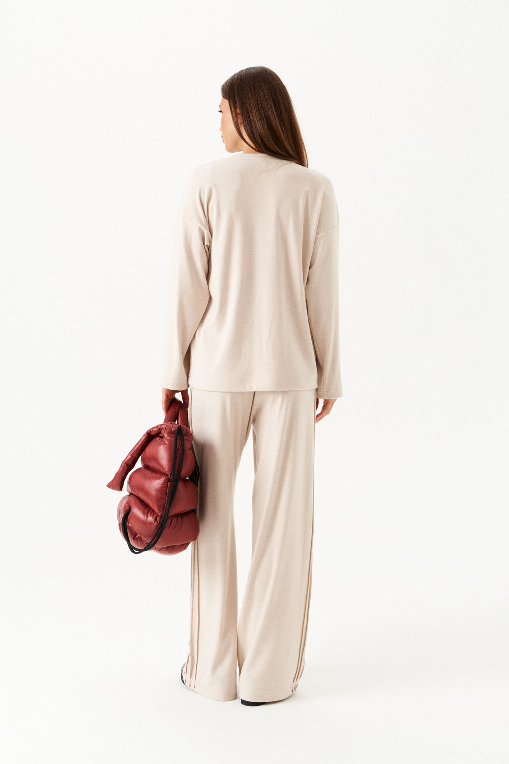 Новинка!комплект женский 2-х предметный (джемпер+брюки) - Elletto фото 3