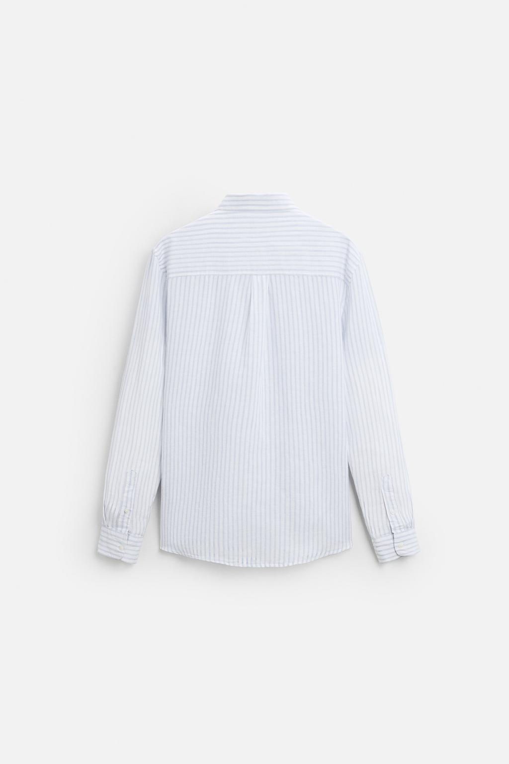 COTTON - LINEN SHIRT - Zara фото 39