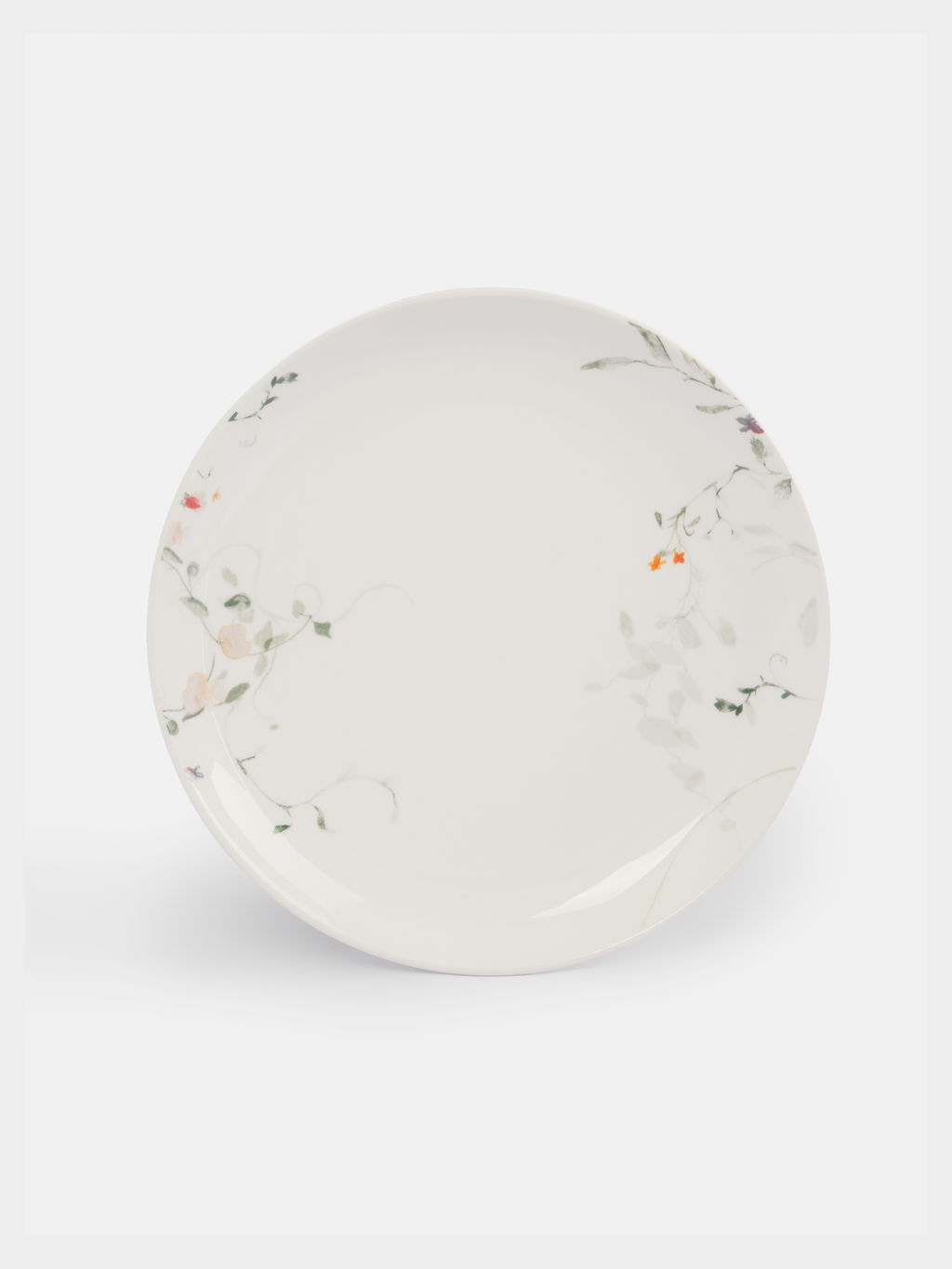 Тарелка закусочная, 21 см, 2 шт, фарфор N, белая, Цветы и листья, Primrose - Anna lafarg фото 3