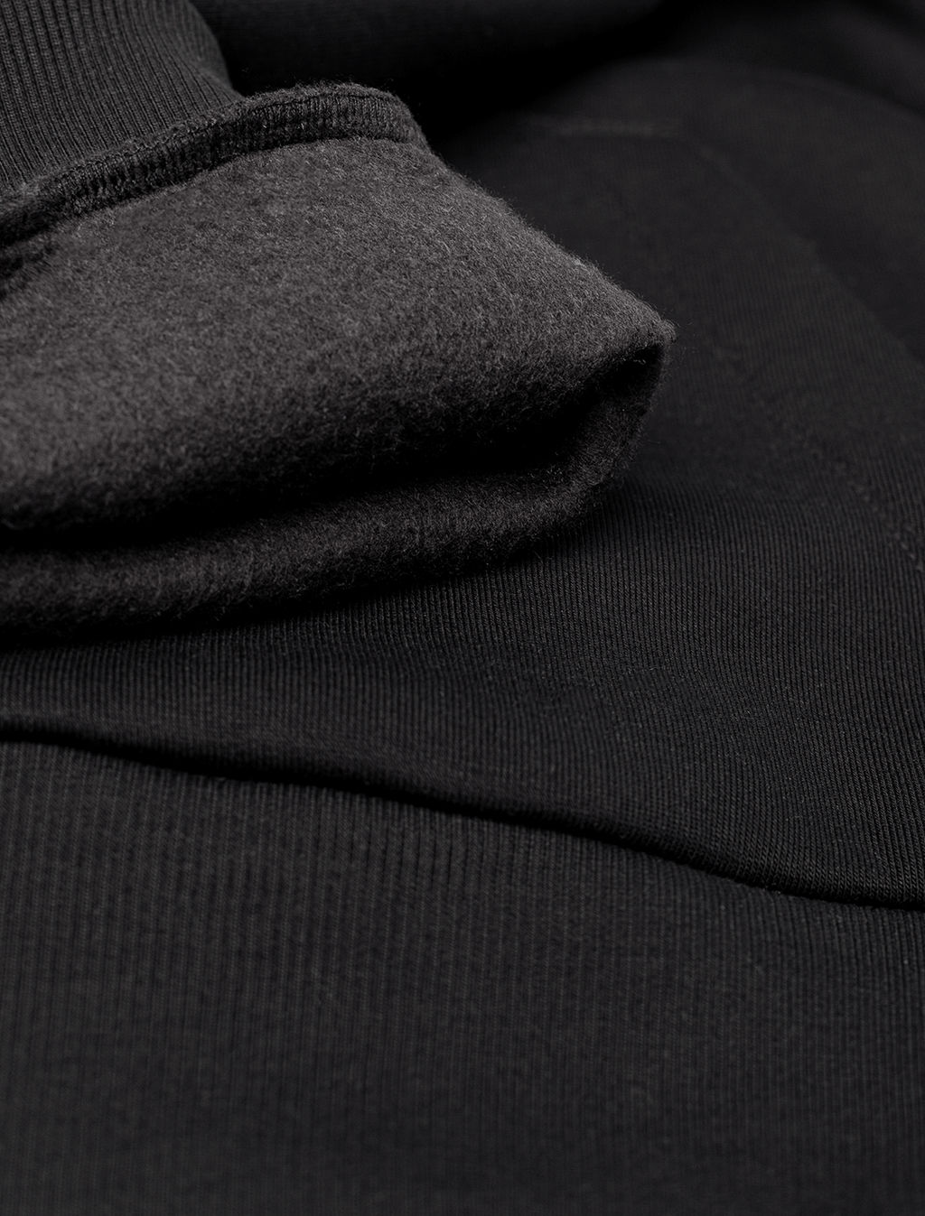 Худи на молнии из премиального футера трехнитки с начесом - Vilatte фото 3