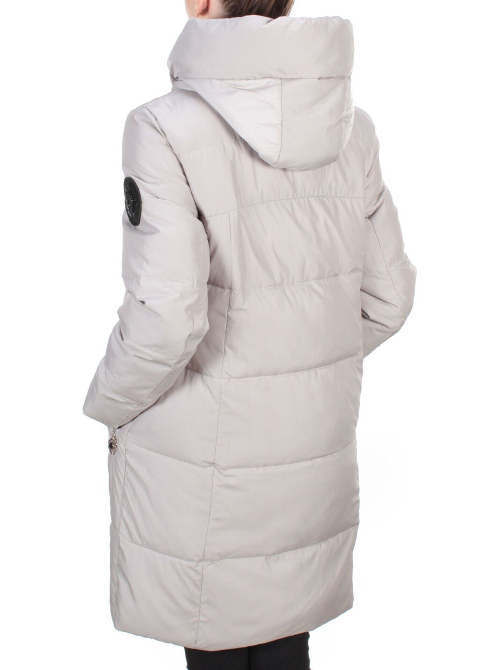 8966 LIGHT GRAY Пальто зимнее женское CLOUD LAG CAT (200 гр. холлофайбер) - Fashion фото 4